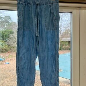 Vineyard Vines Women's Relaxed Chambray Pants